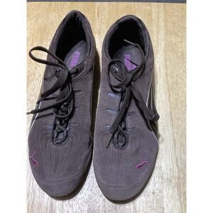Puma Suede Tennis Shoes Women's 9.5 Brown Training Sneakers